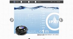 Desktop Screenshot of max-flow.com